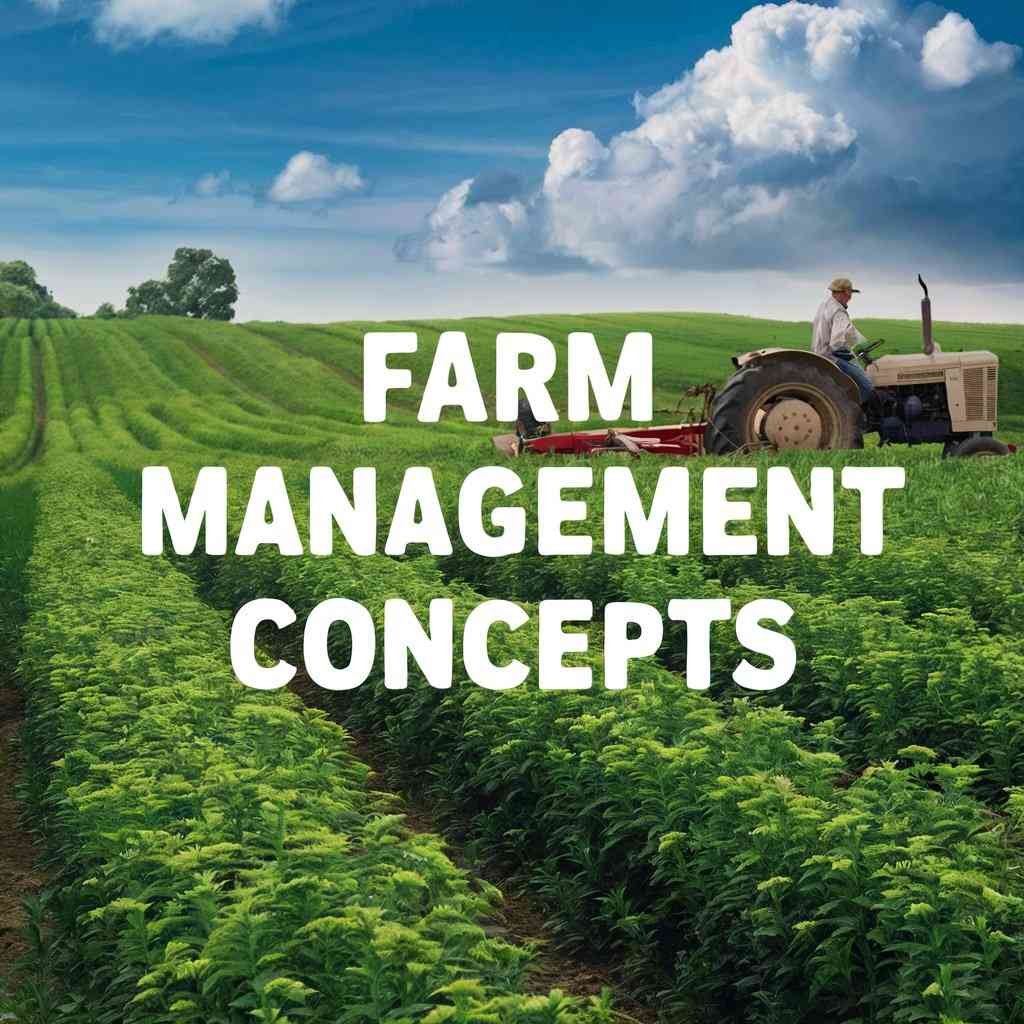 Farm management-Concept, nature, subject matter, and scope