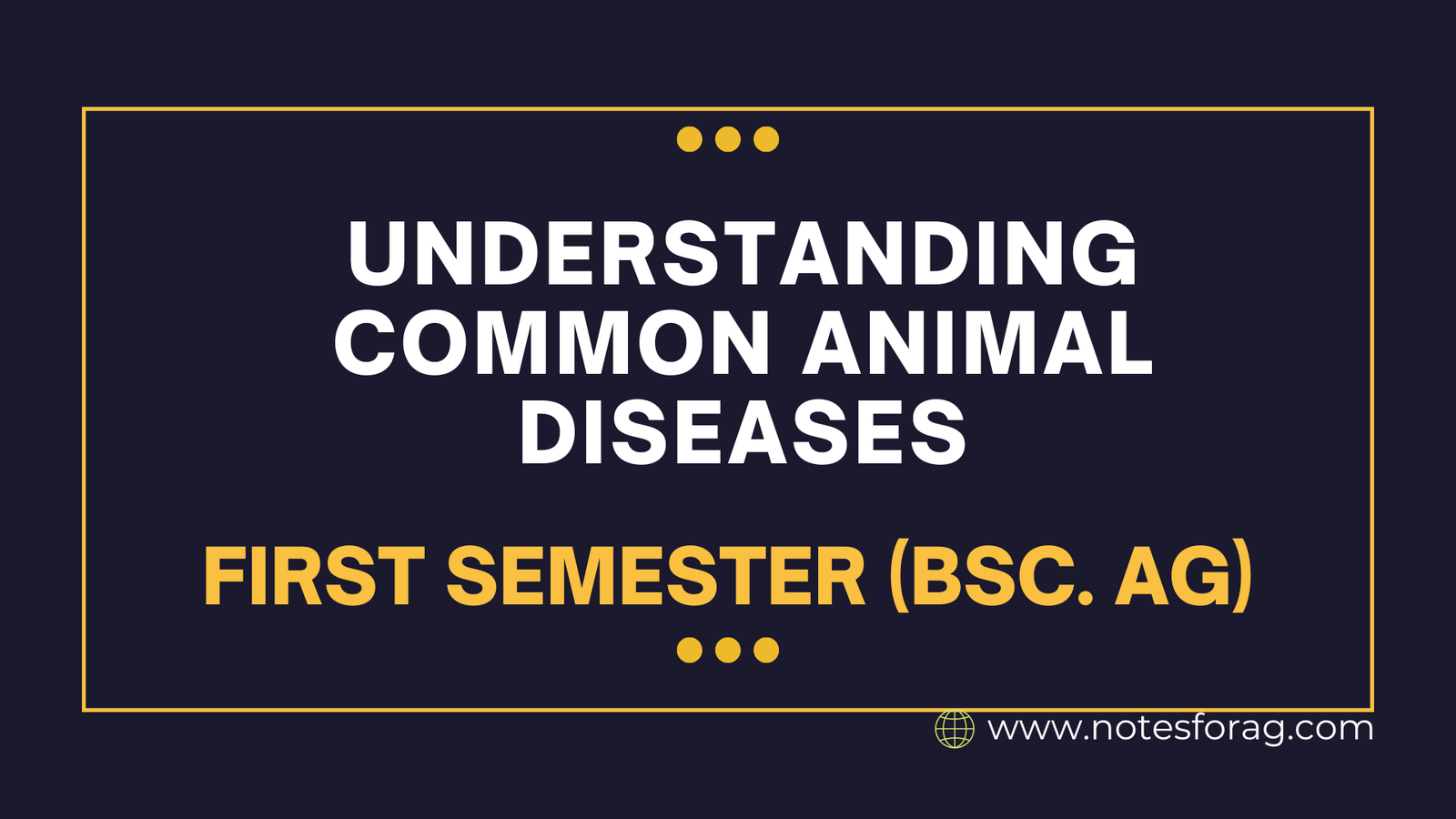 Understanding Common Animal Diseases