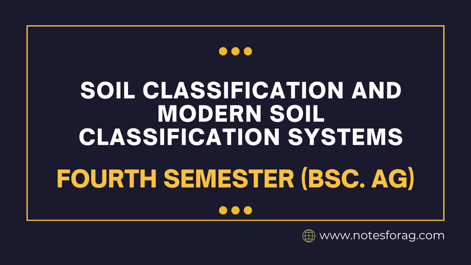 Classification-od-soil