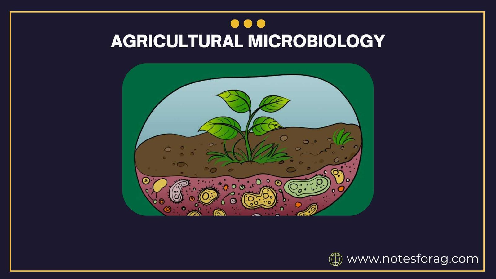 Agricultural microbiology